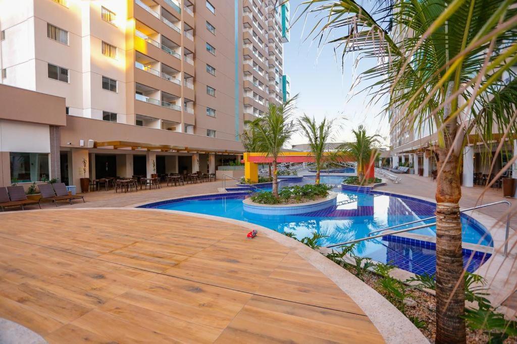Apto Em Resort De Olimpia Frente Ao Thermas Do Laranjais Εξωτερικό φωτογραφία